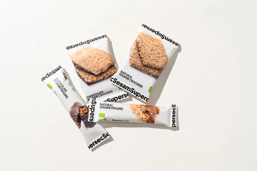 SUPERSEC - SESAM snack Chocolate crackers (45g) 3.webp