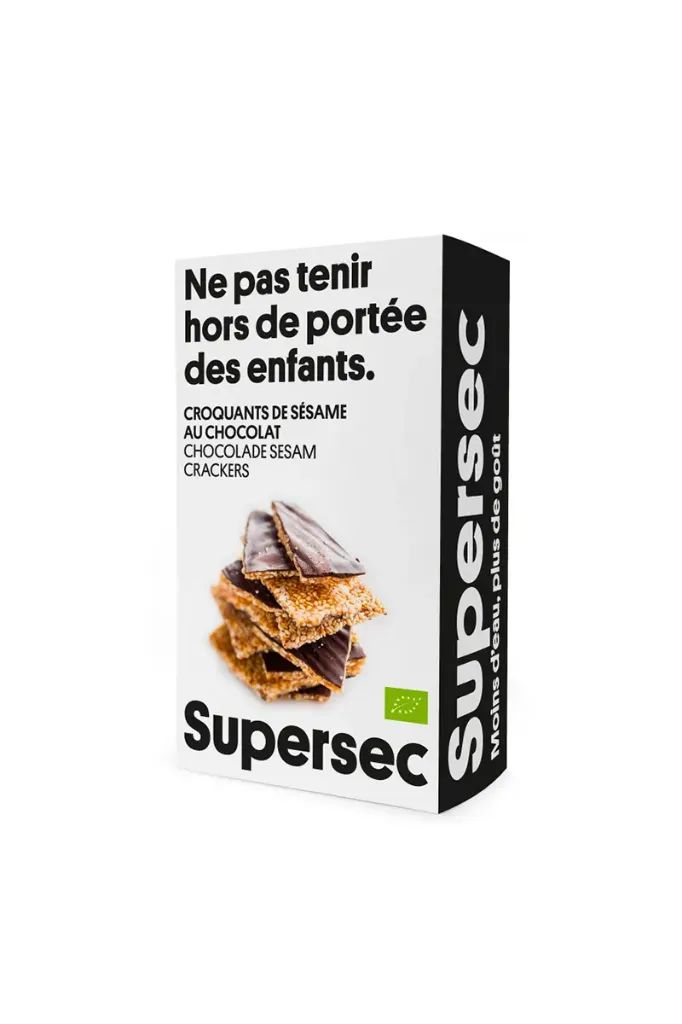 [785] SUPERSEC - Sesamcrackers Chocolade*