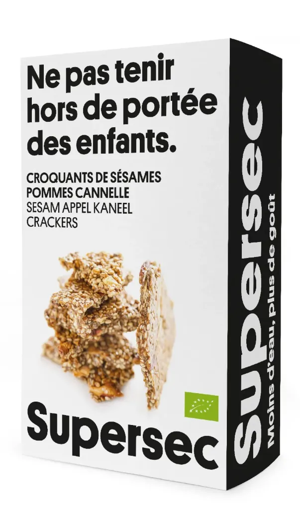 [68] SUPERSEC - Croquants de sésame pomme cannelle