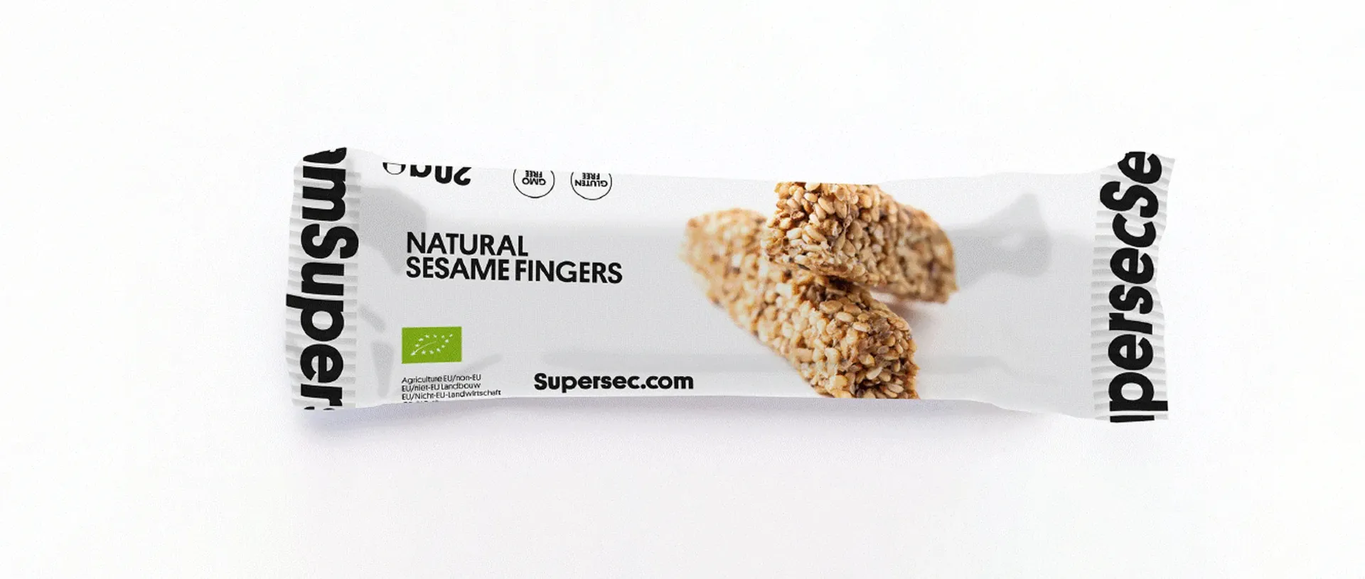 [130] SUPERSEC - SESAM snack Natural fingers (20g)