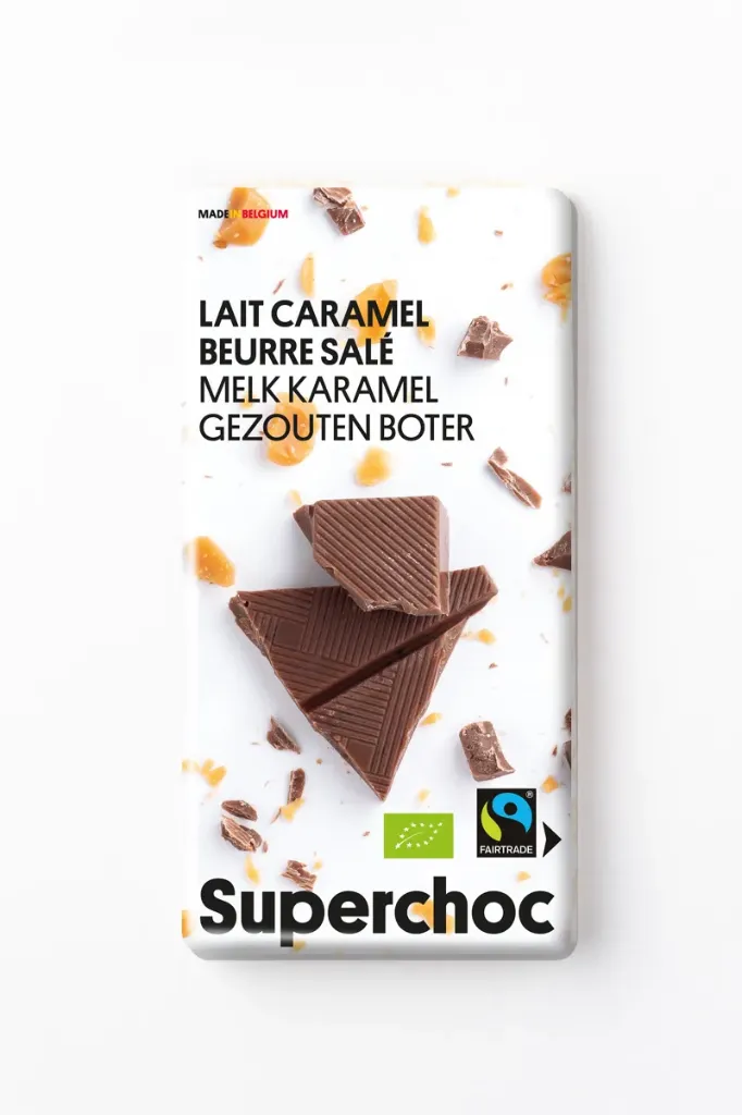 [782] SUPERCHOC - Melkchocolade met Zoute Karamel*