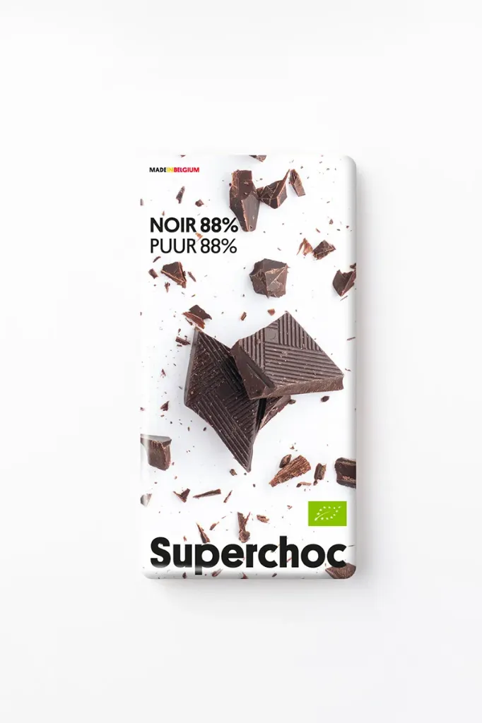 [768] SUPERCHOC - Dark chocolate 88% (70g)