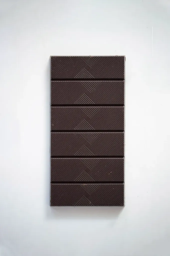 [393] BULK - Dark chocolate with lemon & ginger (70g)