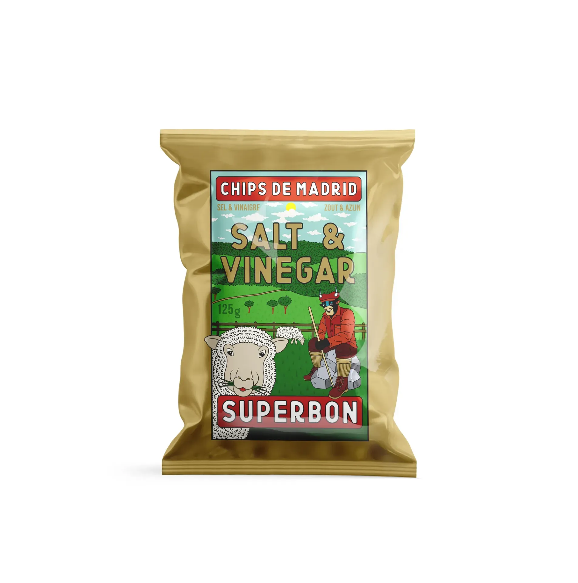 [780] SUPERBON - Chips Salt & Vinegar 125g