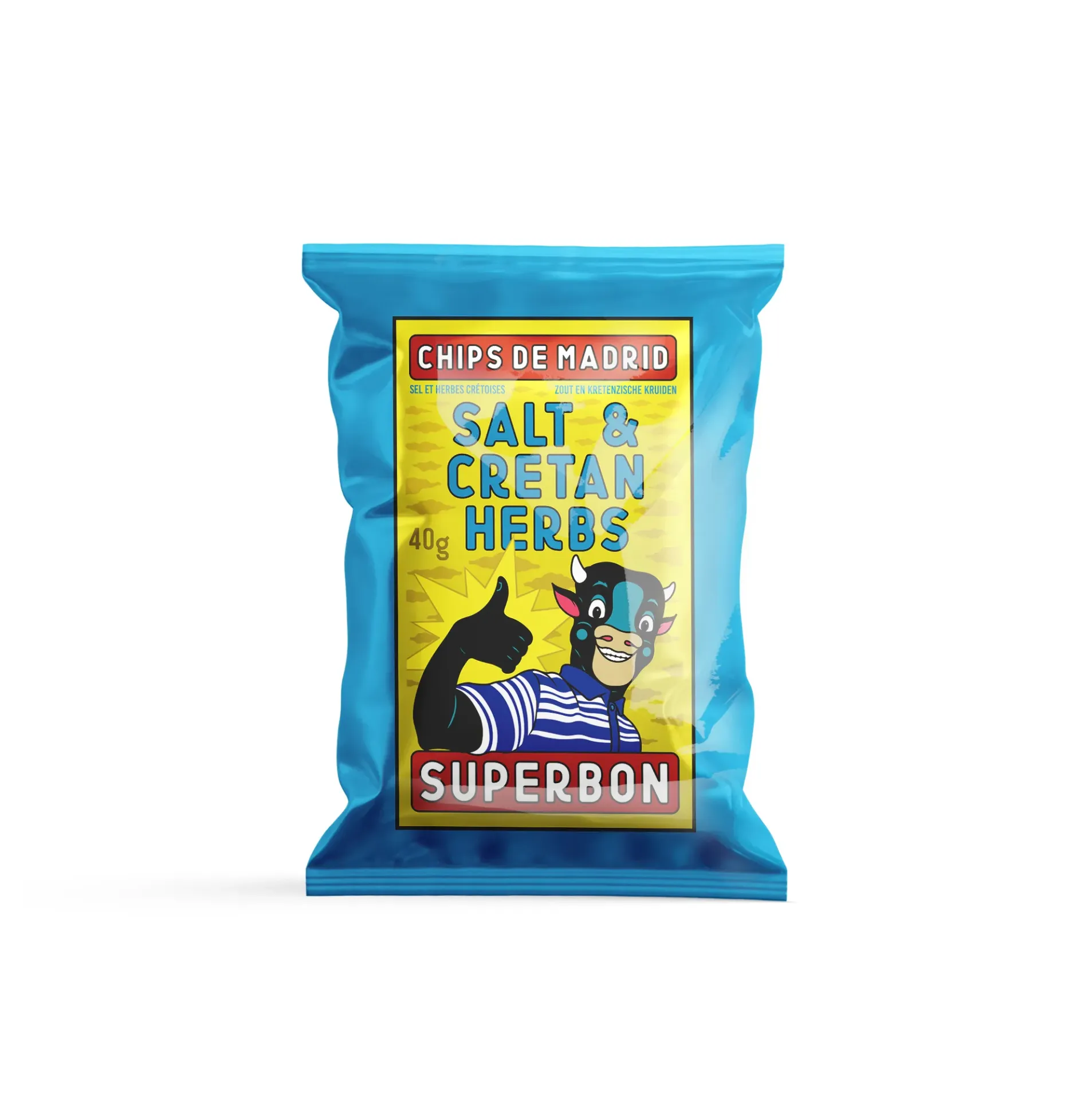 SUPERBON - Chips met kruiden uit Kreta 40g