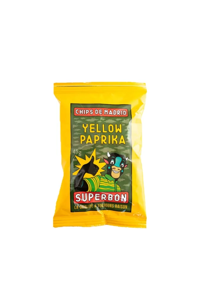 [674] SUPERBON - Chips yellow paprika  (45g)