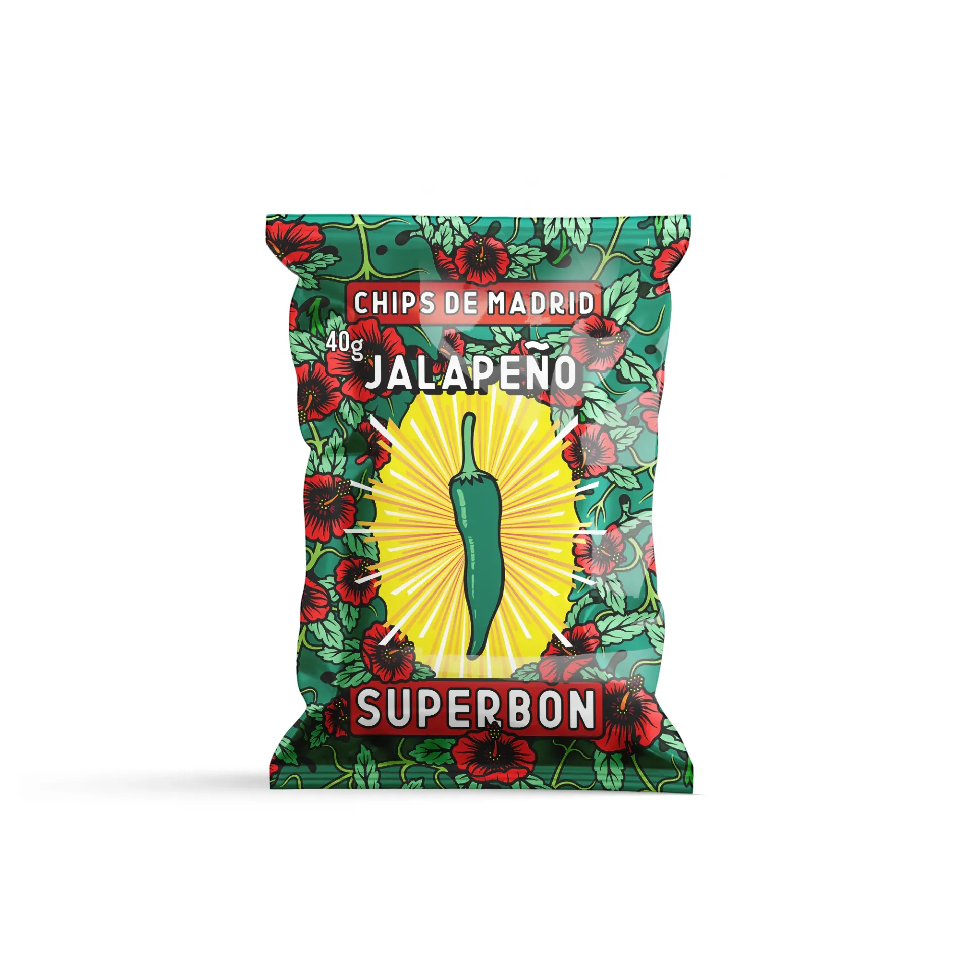 SUPERBON - Chips Jalapeno 40g